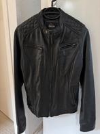 Leren dames jas, Ophalen of Verzenden, Zo goed als nieuw, Maat 38/40 (M), Zwart