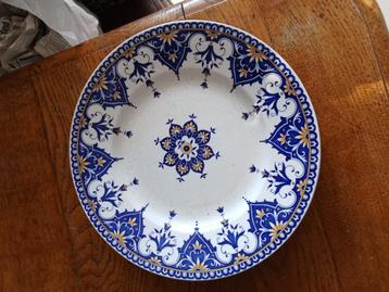 1 dinner bord sarreguemines serie CLUNY beschikbaar voor biedingen