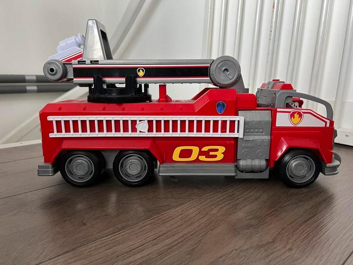 Paw Patrol The Movie Deluxe Voertuig - Marshall, Kinderen en Baby's, Speelgoed | Speelgoedvoertuigen, Zo goed als nieuw, Ophalen of Verzenden