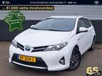 Toyota Auris 1.8 Hybrid Aspiration Trekhaak, Achteruitrijcam, Auto's, Gebruikt, 4 cilinders, Start-stop-systeem, Wit