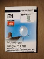 Monoblock single LNB 3 incl gratis satfinder, Ophalen, Overige merken