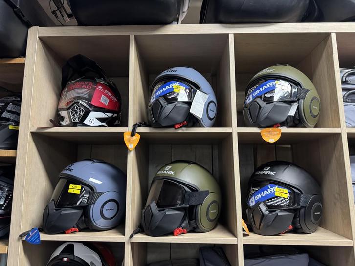 Shark Drak helmen nu met 40 % korting, Motoren, Kleding | Motorhelmen