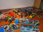 LEGO Racers diverse auto's en motors met terugtrekmotor, Complete set, Gebruikt, Ophalen of Verzenden, Lego