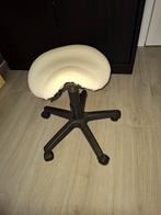 Zadelkruk pedicure, Huis en Inrichting, Krukjes, Ophalen, In hoogte verstelbaar