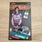 Fernando Alonso Topps F1 Turbo Attax GC2 Oversized Kaart, Ophalen of Verzenden, Zo goed als nieuw, Losse kaart