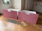 2x lade Stuva Ikea roze, Ophalen, 25 tot 50 cm, 50 tot 100 cm, Minder dan 100 cm