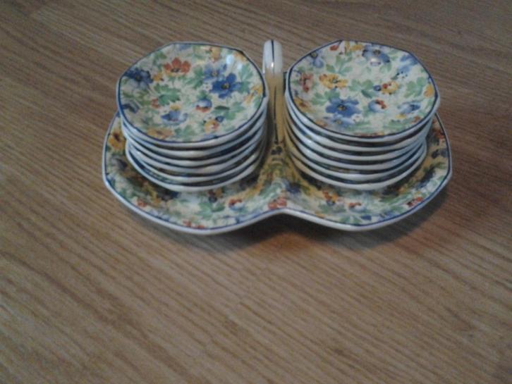 Petit four schaaltjes, Antiek en Kunst, Antiek | Servies los, Ophalen of Verzenden