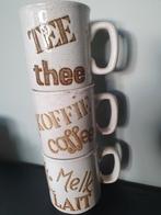 Set van 3 mokken retro uit de jaren 70, Ophalen of Verzenden, Huis en Inrichting