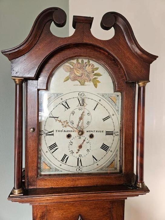 Zeer fraaie antieke Engelse staande long case klok 19e eeuws, Antiek en Kunst, Antiek | Klokken, Ophalen