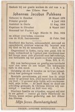 Oirschot/Pastoor J. Pulskens 1878 Enschot +1940 Lage Mierde, Verzamelen, Verzenden, Bidprentje