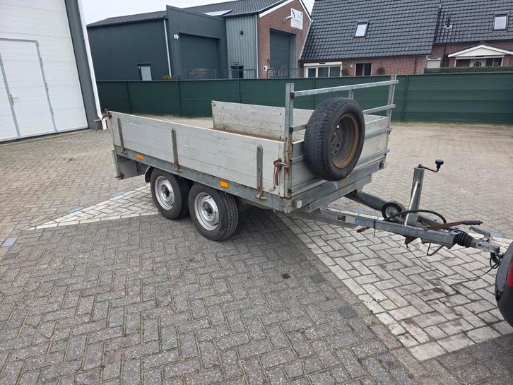 Hapert kiep aanhanger 155x275 40cm borden, Auto diversen, Aanhangers en Bagagewagens, Nieuw, Ophalen