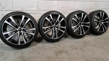 Bi-color lm-velgen Polo Ibiza Fabia 215/40/18 unieke set! beschikbaar voor biedingen