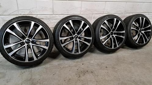 Bi-color lm-velgen Polo Ibiza Fabia 215/40/18 unieke set!, Auto-onderdelen, Banden en Velgen, Banden en Velgen, Zomerbanden, 18 inch