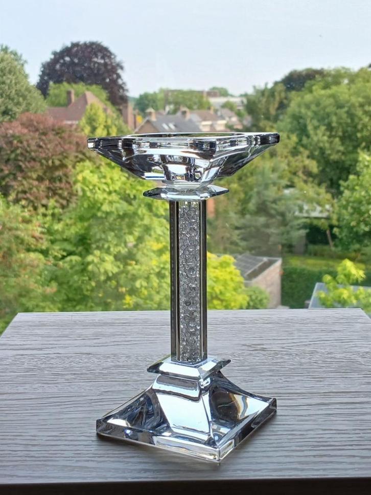 Kandelaar Bleikristall, Antiek en Kunst, Antiek | Kandelaars, Kristal, Ophalen of Verzenden