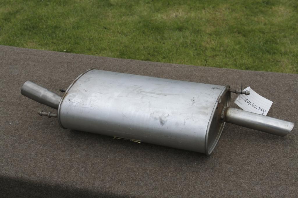 Nieuwe einddemper Mazda 121 Ford Fiesta diesel, Ophalen