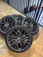 Velgenset 19 inch 5x112 voor Audi A3 A4 Golf 7 8 met Pirelli, Gebruikt, Velg(en), 235 mm, All Season