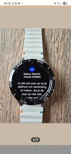 Samsung Galaxy Watch4 Classic 46mm, met 3 originele bandjes, Sieraden, Tassen en Uiterlijk, Smartwatches, Zwart, Ophalen of Verzenden