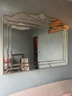 Grote Vintage Spiegel 142*110, Mid Century Hollywood Regency, Huis en Inrichting, Ophalen, 100 tot 150 cm, 125 cm of meer, Zo goed als nieuw