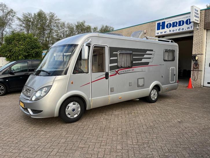 Hymer Exsis-I 562 Silverline Enkele bedden Hefbed VOL OPTIES, Caravans en Kamperen, Campers, Bedrijf, tot en met 5, Integraal