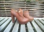 Sacha Pumps Laarzen Leer Bruin Cognac maat 39, Pumps, Bruin, Ophalen of Verzenden, Zo goed als nieuw