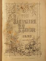 The Leisure Hour mooi antiek boek uit Engeland uit 1887., Ophalen of Verzenden