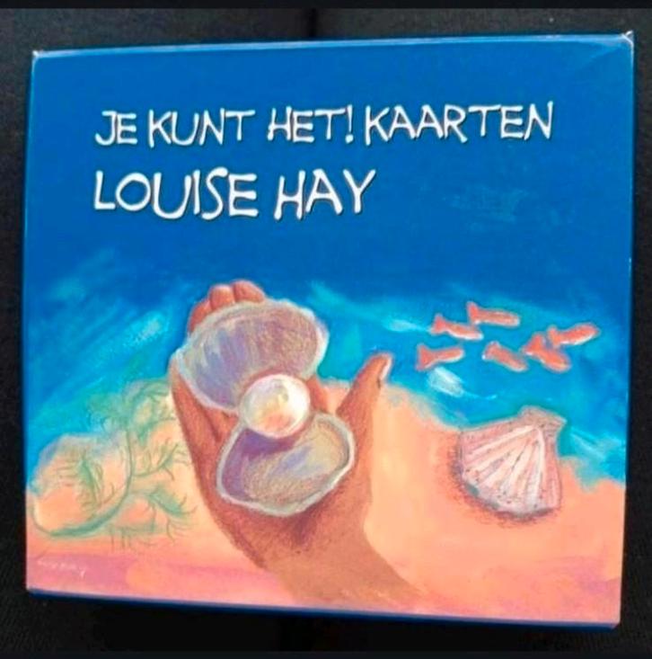 Louise Hay - Je kunt het! kaarten ZGAN VASTE PRIJS, Boeken, Esoterie en Spiritualiteit, Zo goed als nieuw, Overige typen, Tarot of Kaarten leggen