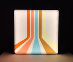 Retro LED Lamp – 70s Stijl Lightbox - Lichtbak, Minder dan 30 watt, Overige typen, Overige fittingen, Ophalen of Verzenden