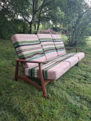 Vintage Design Bank midcentury modern jaren 50  beschikbaar voor biedingen