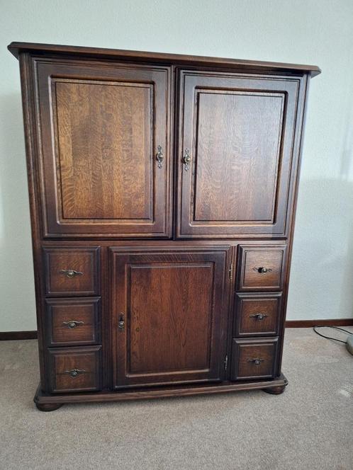 Kast, Huis en Inrichting, Kasten | Kledingkasten, Gebruikt, 100 tot 150 cm, 100 tot 150 cm, 50 tot 75 cm, Met lade(s), Met deur(en)