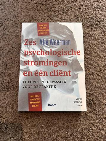 Alie Weerman - Zes psychologische stromingen en een client beschikbaar voor biedingen