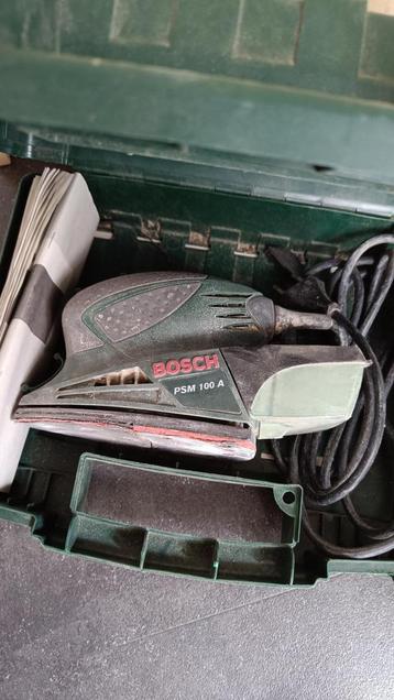 Bosch PSM100A delta schuurmachine DEFECT -gratis- beschikbaar voor biedingen