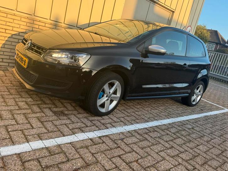Volkswagen Polo 1.6 TDI 66KW 2013 Zwart dese week 3000!, Auto's, Volkswagen, Particulier, Polo, Diesel, D, Hatchback, Handgeschakeld