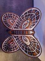 Vlinder bijzettafel, Huis en Inrichting, Tafels | Bijzettafels, Ophalen, Minder dan 55 cm, Gebruikt, Vlinder
