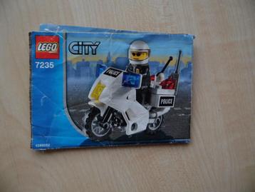 Lego City 7235 Politiemotor beschikbaar voor biedingen