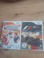 Wii Games: Virtua Tennis & F1 2009, Gebruikt, 1 speler, Ophalen of Verzenden, Eén computer