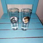 Borrelglaasjes met hollandse afbeeldingen 5 stuks, Verzamelen, Glas en Borrelglaasjes, Ophalen, Zo goed als nieuw, Borrel- of Shotglas