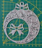 Snijmal Kerstbal met strik, Ophalen of Verzenden, Zo goed als nieuw, Overige thema's, Pons of Mal