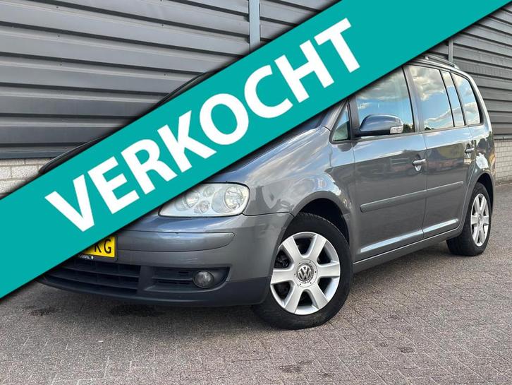 Volkswagen Touran 1.9 TDI Highline AIRCO Trekhaak Cruise 101, Auto's, Volkswagen, Bedrijf, Te koop, Touran, ABS, Airbags, Airconditioning
