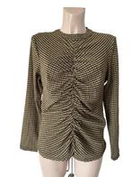Co’Couture shirt lange mouw L, Bruin, Maat 42/44 (L), Ophalen of Verzenden, Zo goed als nieuw