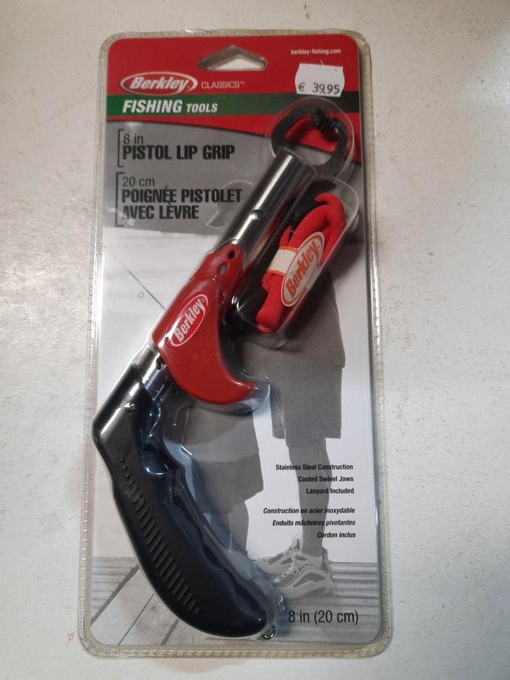 Berkley Pistol Lip Grip 20cm Nieuw, Watersport en Boten, Hengelsport | Roofvissen, Zo goed als nieuw, Overige typen, Ophalen of Verzenden
