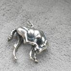 Zilveren 2e geh. Hanger Veulen / Paard 3 X 3 Cm, 21.8 gram., Ophalen of Verzenden, Zilver