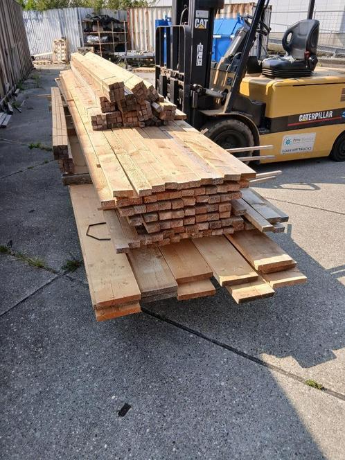 hout restpartij nieuw hout over kleine prijsje, Doe-het-zelf en Verbouw, Hout en Planken, Zo goed als nieuw, Overige typen, Vuren