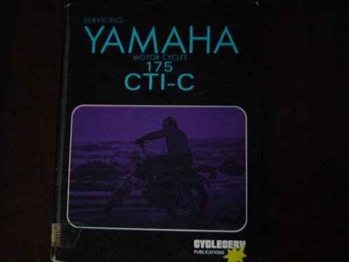 YAMAHA 175 CTI C 1972 1973 trial off road werkplaatsboek, Motoren, Handleidingen en Instructieboekjes, Yamaha, Ophalen of Verzenden