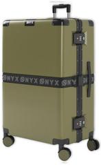 ONYX Check-in koffer - Dubbel TSA Slot - 100L - Olive groen