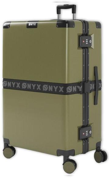 ONYX Check-in koffer - Dubbel TSA Slot - 100L - Olive groen beschikbaar voor biedingen