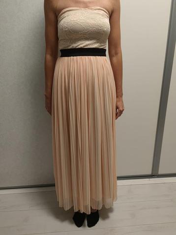 Cocktailjurk galajurk kanten trouwjurk tule lichtroze 34/XS beschikbaar voor biedingen