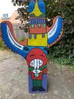 Totempaal en cactus, Ophalen, Gebruikt