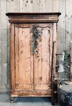 Grenen Biedermeier meidenkast/ kledingkast/ babykamer, Huis en Inrichting, Ophalen