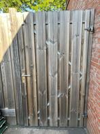 Tuinpoort douglashout incl gegalvaniseerd frame, Tuin en Terras, Schuttingen, Minder dan 3 meter, Ophalen of Verzenden, Hout, 1 tot 2 meter