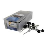 Topline nagels voor bitumineuze golfplaten - zwart (14 doos), Ophalen of Verzenden, Nieuw, 50 tot 100 mm, Schroeven